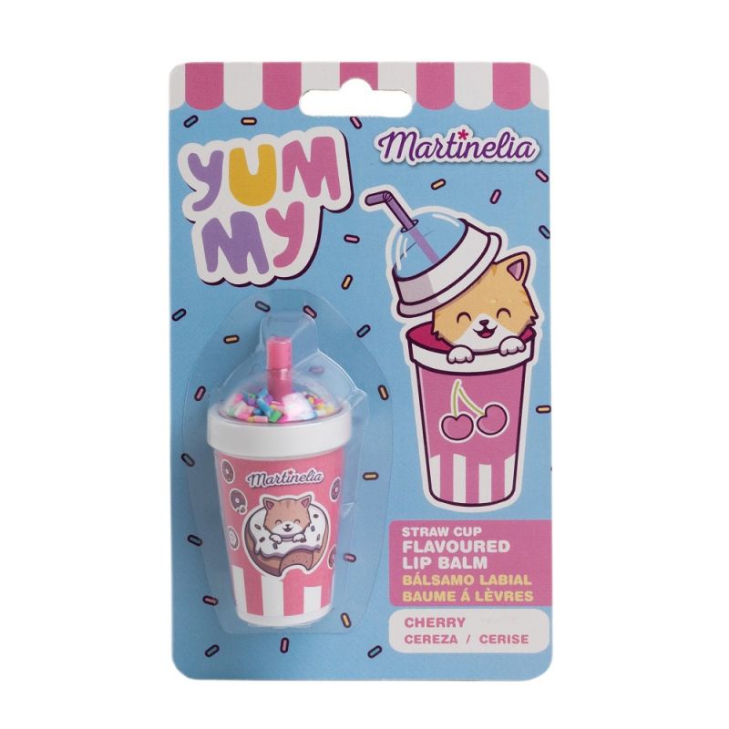 Martinelia Yummy Straw Cup Lip Balm Balsam Do Ust 7 G