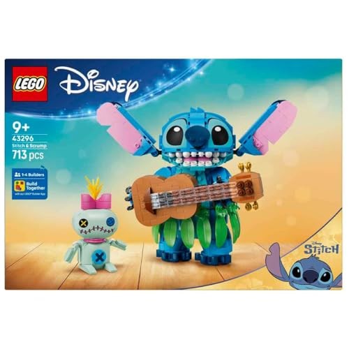 Lego 43296 Disney 0 Toy Birthday Present Blocks for Girls, Boys, Kids, 9 Years Old 10 Years Old 11 Years Old Elementary School Students, Disney Goods,