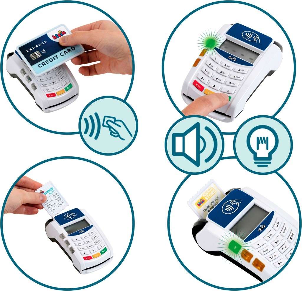 TERMINAL DE PAIEMENT 2 AVEC LUMIERE ET SON 7266 J25 SAJOU