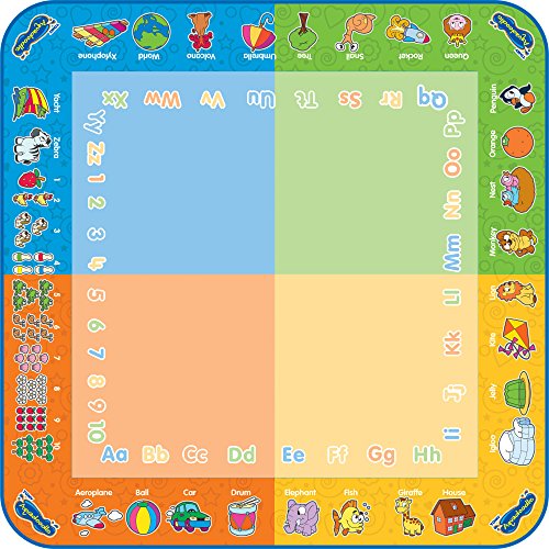 Aquadoodle Classic Large Water Doodle Mat Official TOMY No Mess Colouring and Drawing Game Suitable for Toddlers and Children from 18 Months+