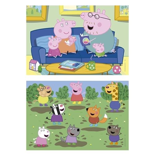 PUZZLE 2*25P PEPPA PIG 20324