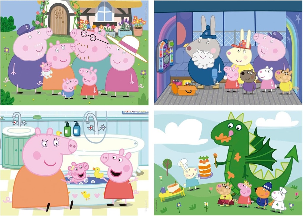 PUZZLE MULTI 4 PEPPA 20329 