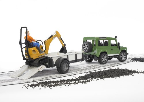 LAND ROVER AVEC REMORQUE 02593  J26