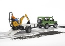 LAND ROVER AVEC REMORQUE 02593  J26