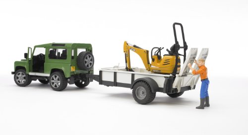 LAND ROVER AVEC REMORQUE 02593  J26