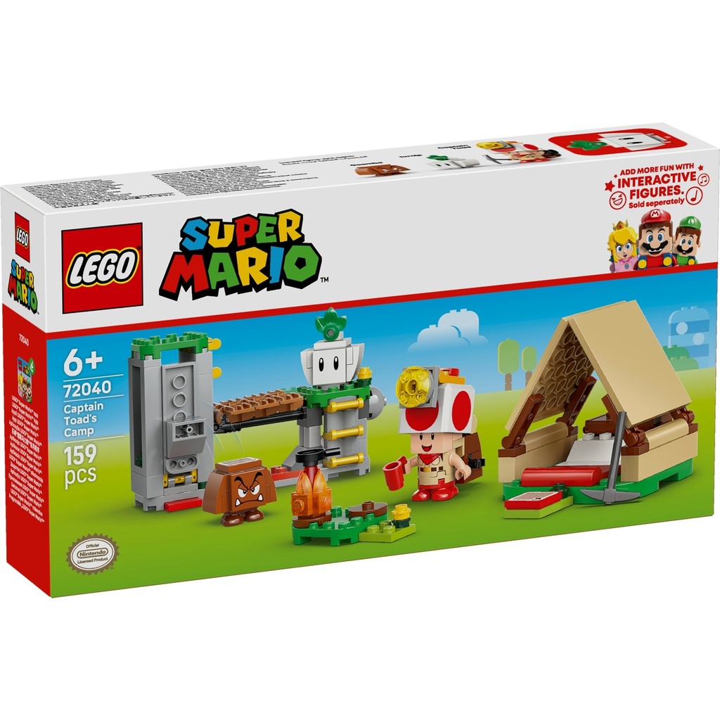 LEGO CAMPEMENT DU CAPITAINE TOAD 72040
