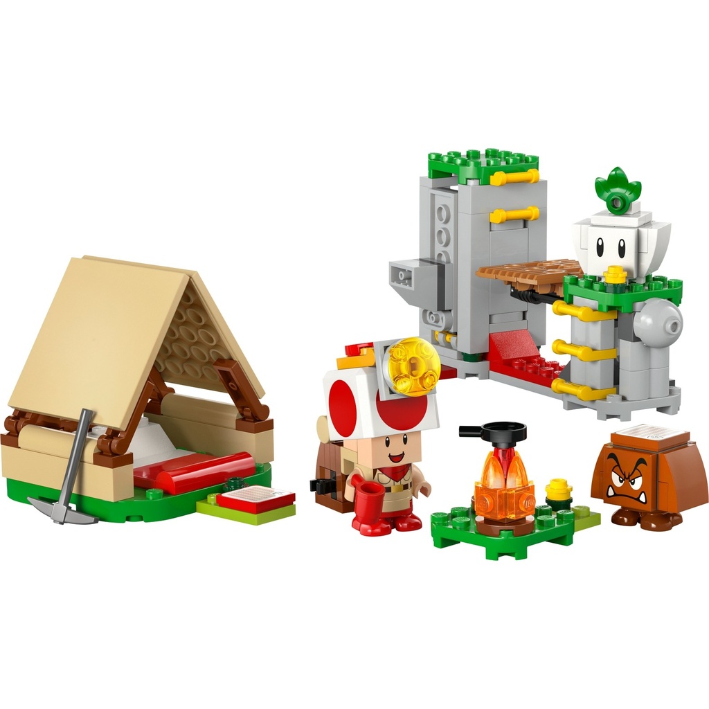 LEGO CAMPEMENT DU CAPITAINE TOAD 72040