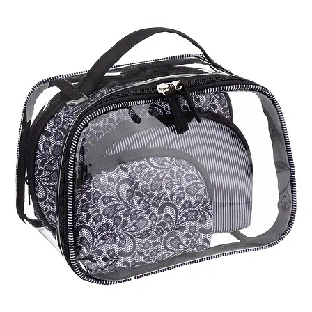 SET 4 TROUSSES TOILETTES RONDES 140841