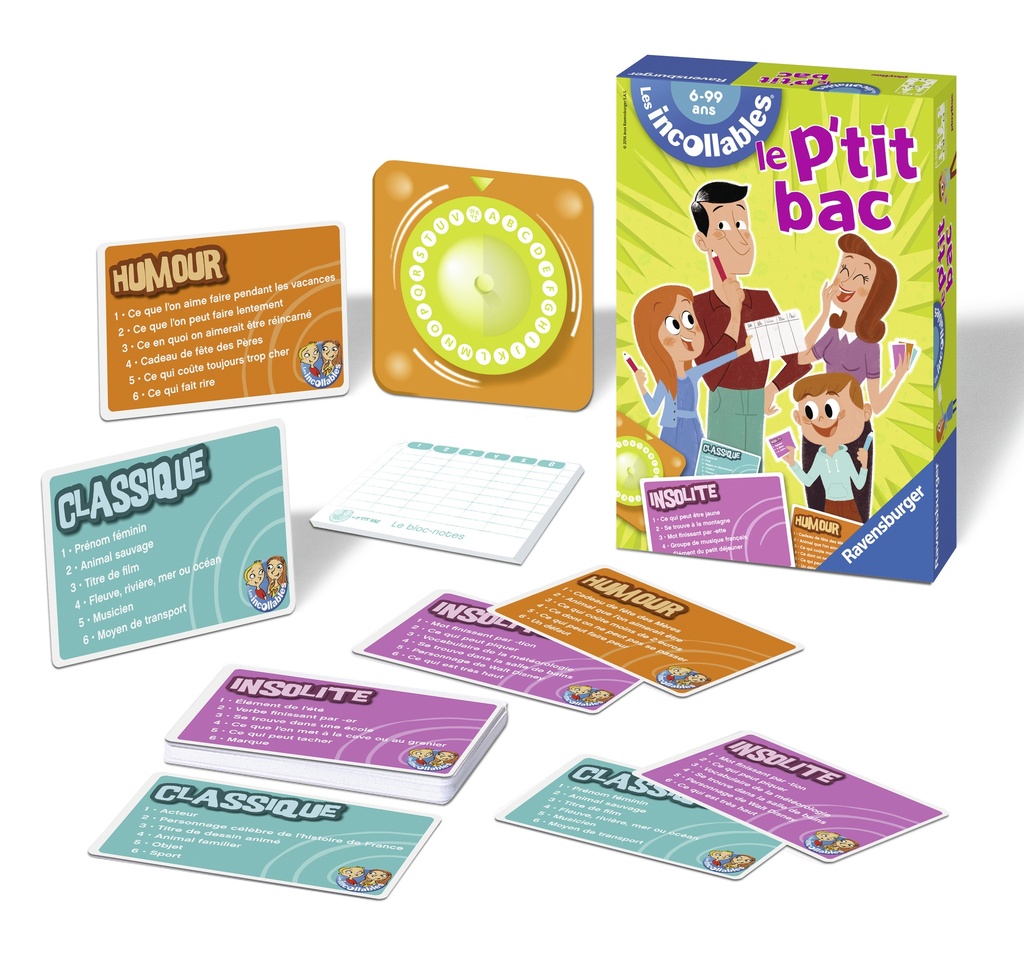 LE P'TIT BAC DES INCOLLABLES 26567 J24