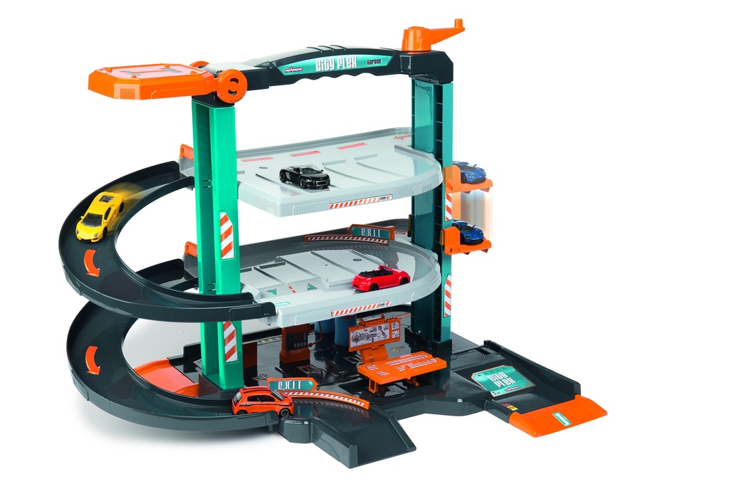 MAJORETTE GARAGE CITY FLEX+5VEH 7/212058391 J24 SAJOU