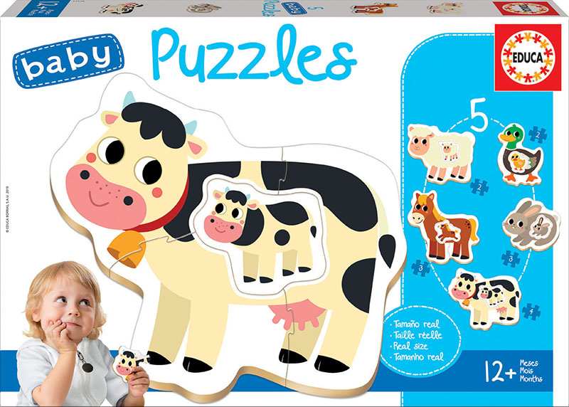 BABY PUZZLE LA FERME 17574