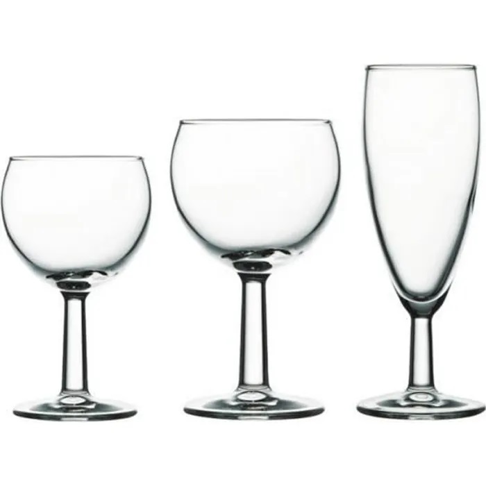 [SAF2374] SERVICE 18VERRES BANQUET