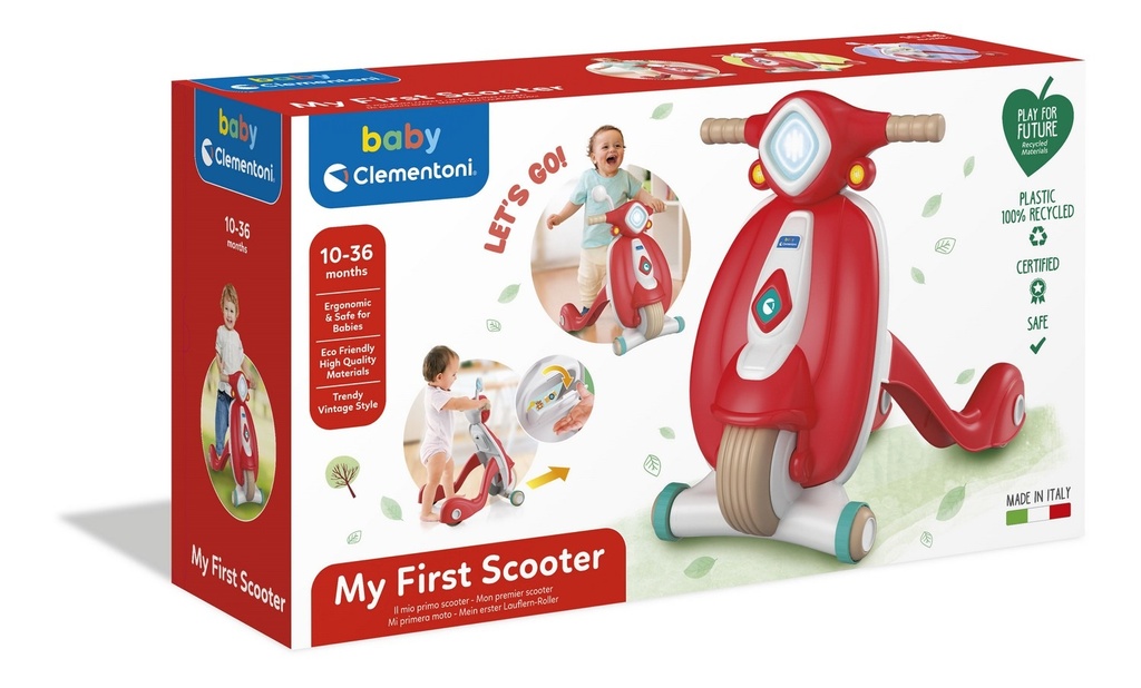 Mon premier scooter - Trotteur 100% recyclé   17403  