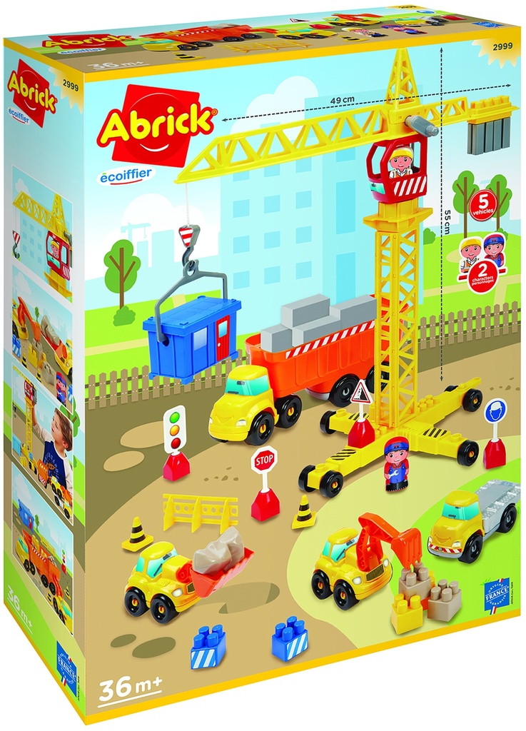 Travaux publics + grue - Abrick  2999  J25
