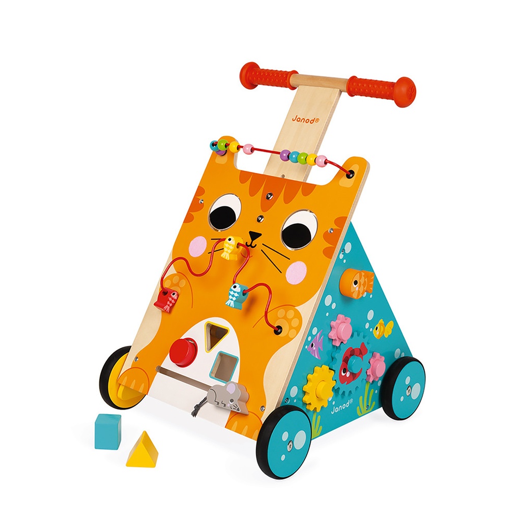 CHARIOT MULTI-ACTIVITES CHAT  J08005