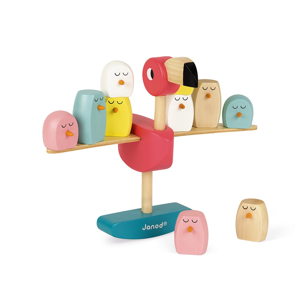 JEU D'EQUILIBRE - FLAMANT ROSE - ZIGOLOS  J08230  
