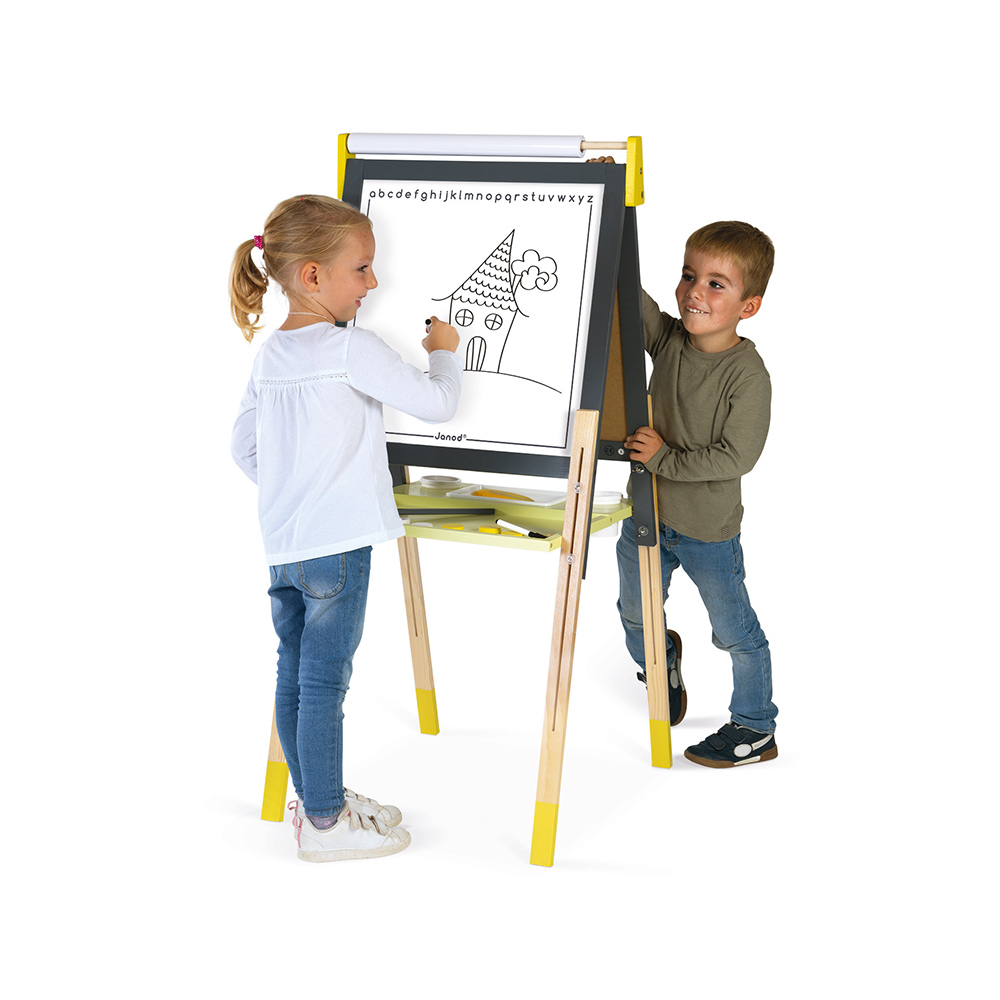TABLEAU REGLABLE GRIS/JAUNE  J09630 J23