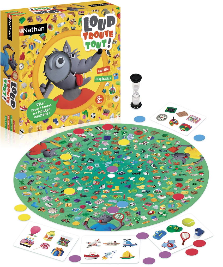 [225464DUJ] LE LOUP TROUVE TOUT  31548  J25
