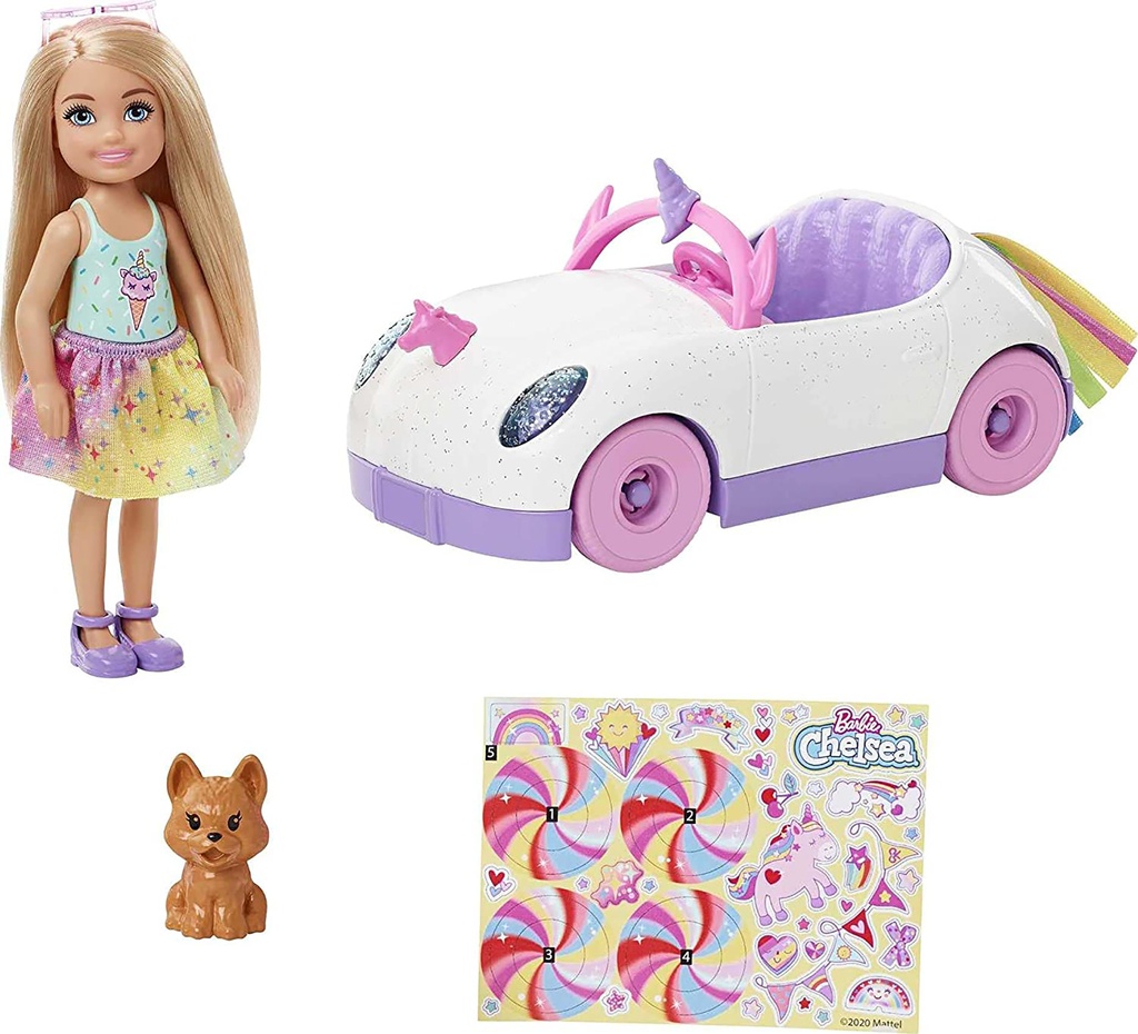 CHELSEA ET SA DÉCAPOTABLE LICORNE  GXT41  