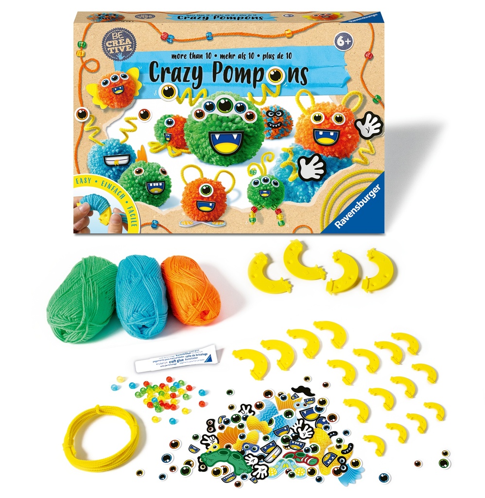 CRAZY POMPONS  181186  