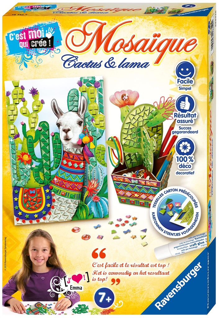 MOSAIQUE CACTUS & LAMA  183524  