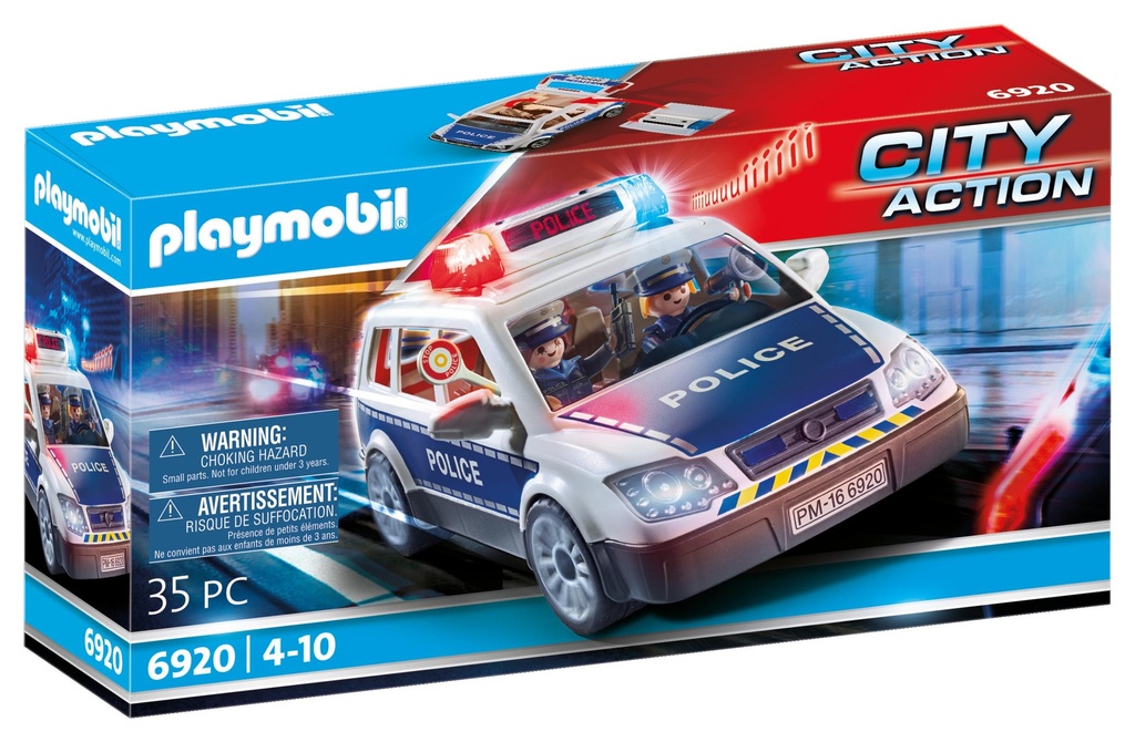 VT DE POLICIERS GYROPHARE & SIRENE  6920  J24