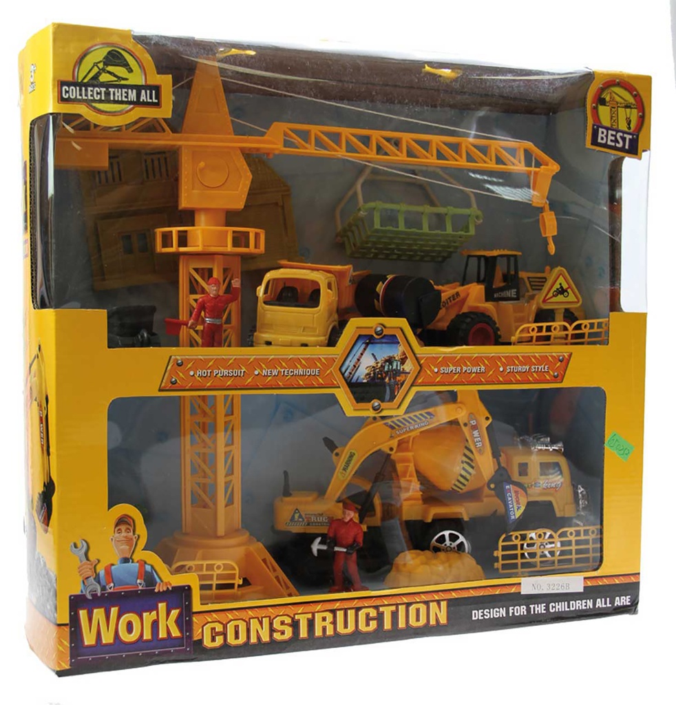 Coffret TP avec grue  2755  J26