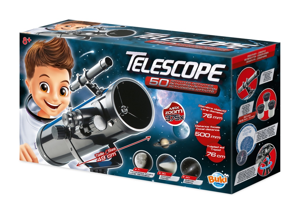 Télescope 50 activités  TS008B  J23