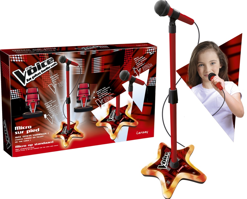 THE VOICE MON MICRO SUR PIED   17559  J23
