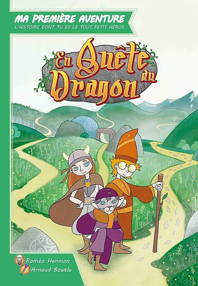 MA 1ERE AVENTURE 1 : EN QUÊTE DU DRAGON GAM004QU
