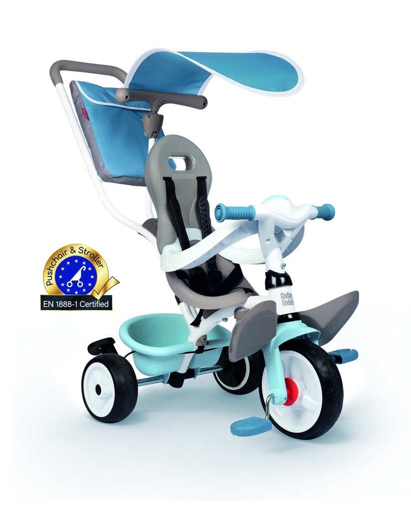 TRICYCLE BABY BALADE PLUS BLEU 741400 J24 SAJOU