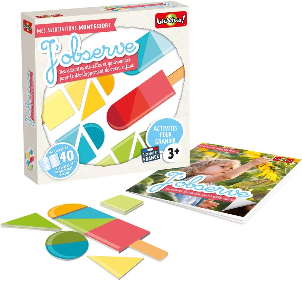 Mes associations Montessori - J'observe