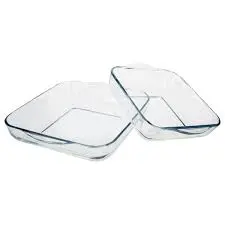 PLAT CARRE VERRE *2  118531