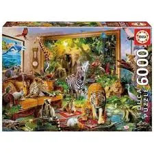 PUZZLE 6000P ANIMAUX 17679