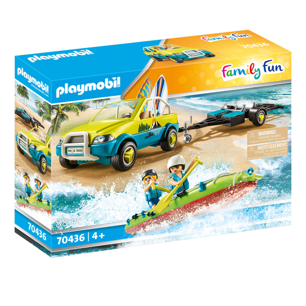 VOITURE AVEC CANOE 70436 playmobil