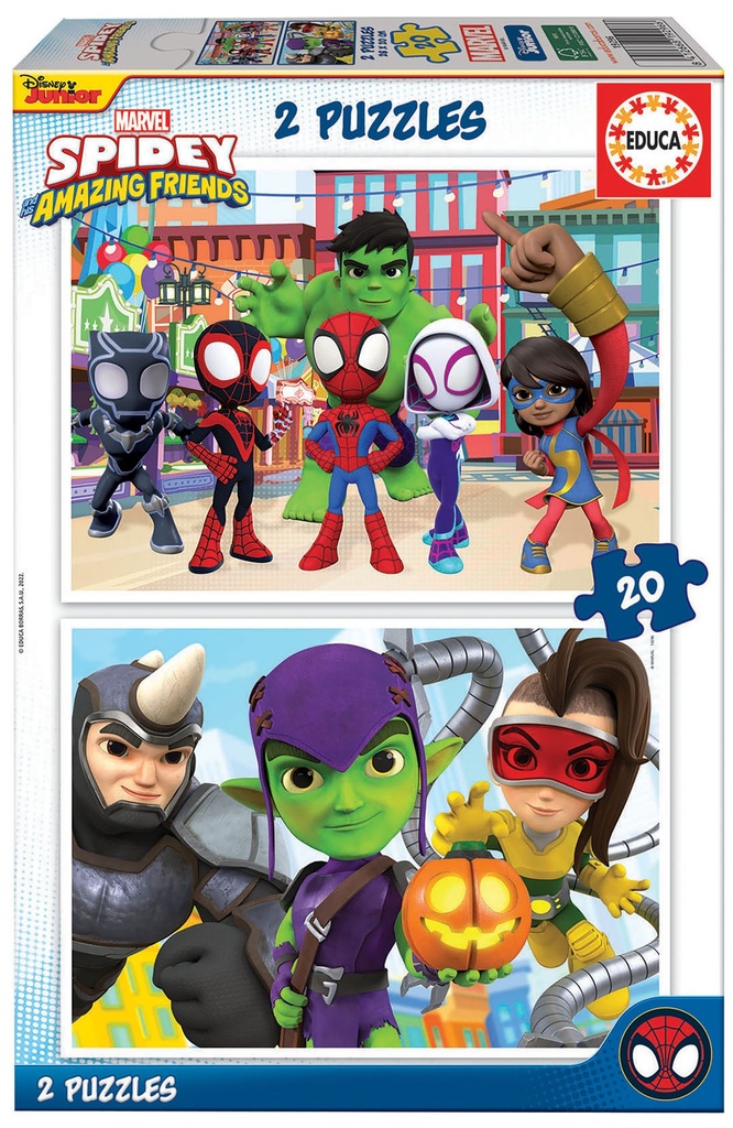 PUZZLE *2*20P  SPIDEY 19296
