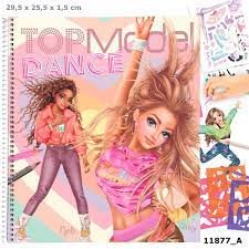 TOP MODEL ALBUM A COLORIER 0011877