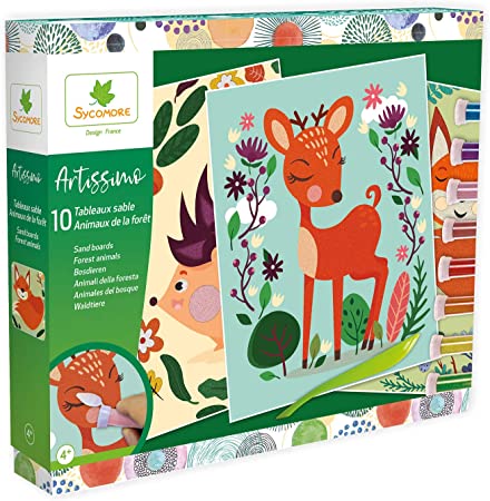 ARTISSIMO - GM SABLE - ANIMAUX DE LA FORÊT CREA005