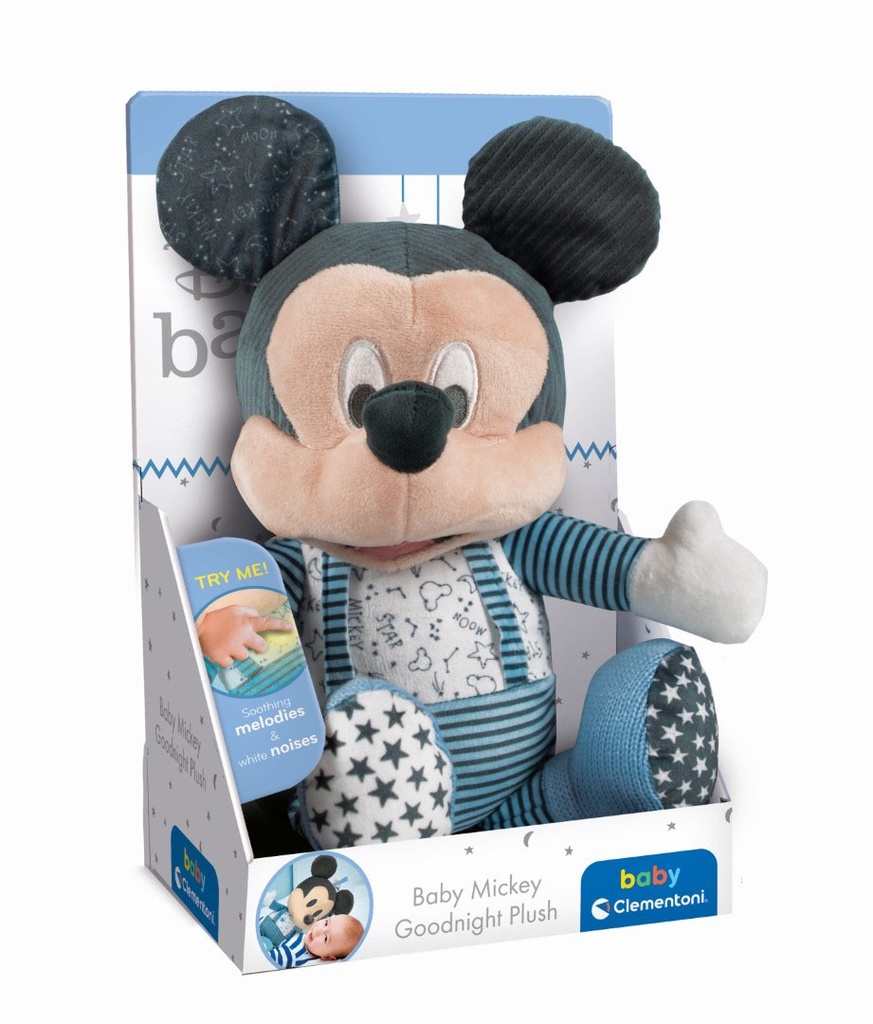 [223140CLE] Peluche Veilleuse Mickey 17394 J23