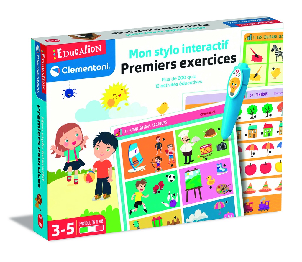Mon stylo interactif - Premiers exercices 52093 J23