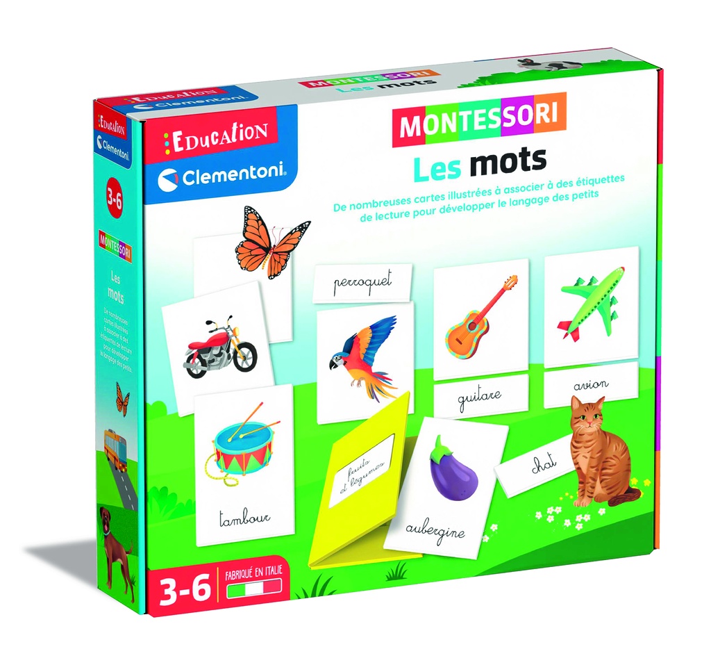 Les mots - Montessori 52614