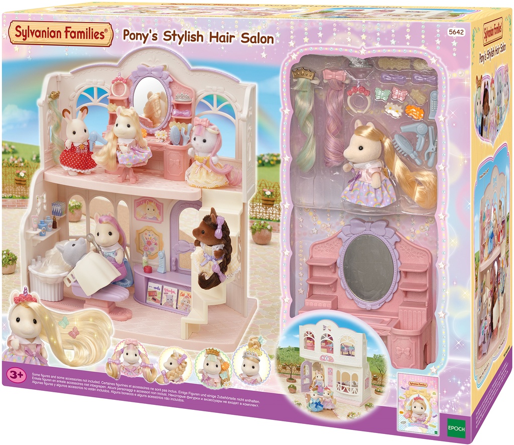 Le salon de coiffure des poneys 5642 J26