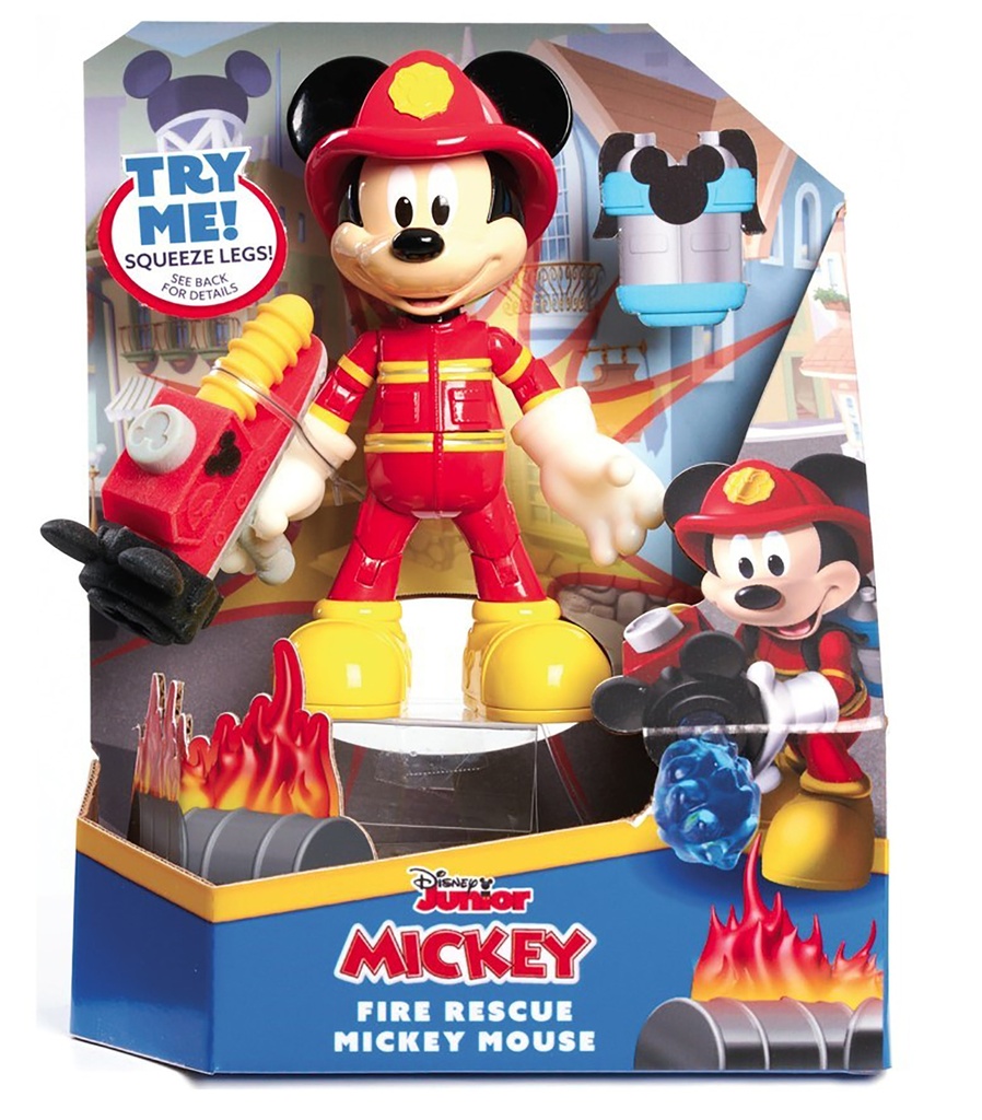 Mickey - Figurine 15 cm Pompier avec acc. MCC20 J23