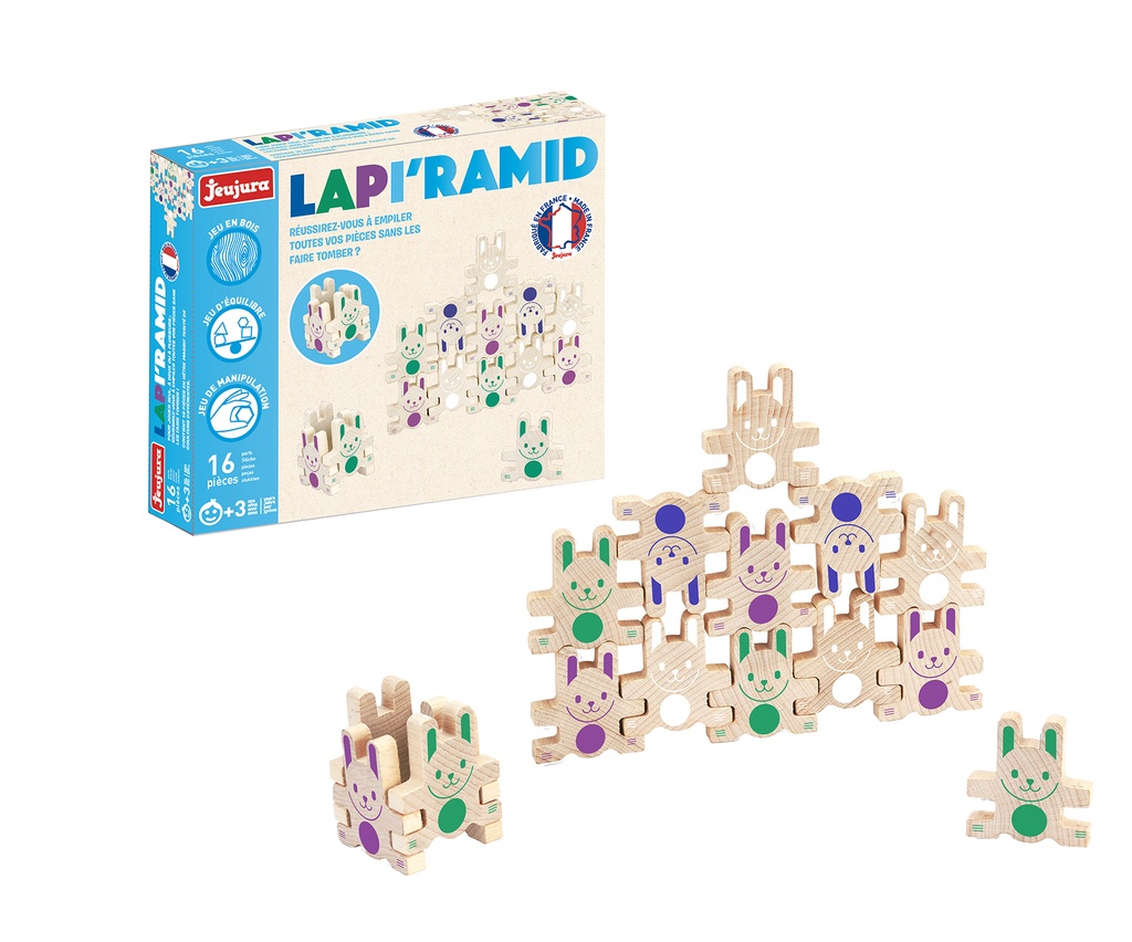 [222316JEU] LAPI'RAMID - 16 PIECES 8466