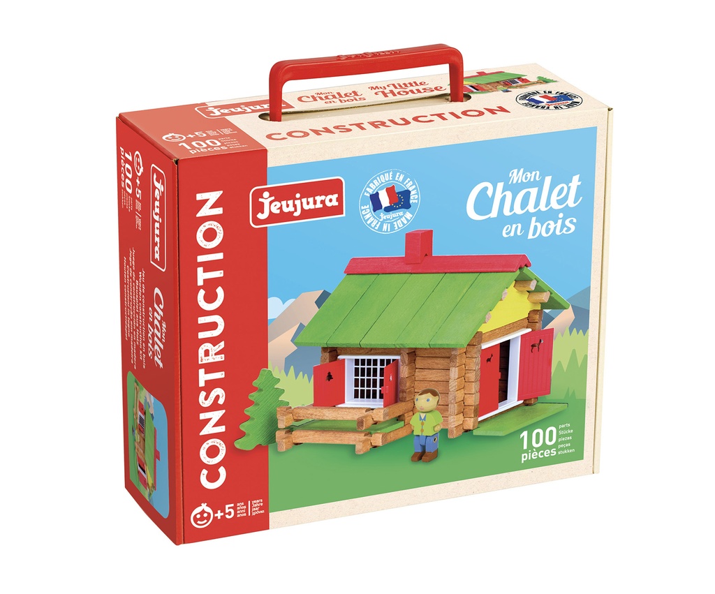 MON CHALET EN BOIS - 100 PIECES 8002 J24
