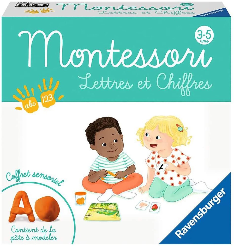 MONTESSORI LETTRES ET CHIFFRES 20805 