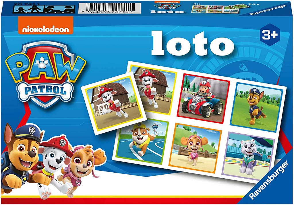 [224412rav] LOTO PAT'PATROUILLE 20741 J24