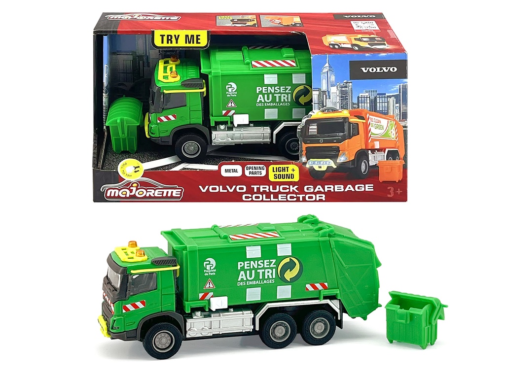 MAJO GS VOLVO CAMION POUBELLE 19CM 7/213743000002 J24