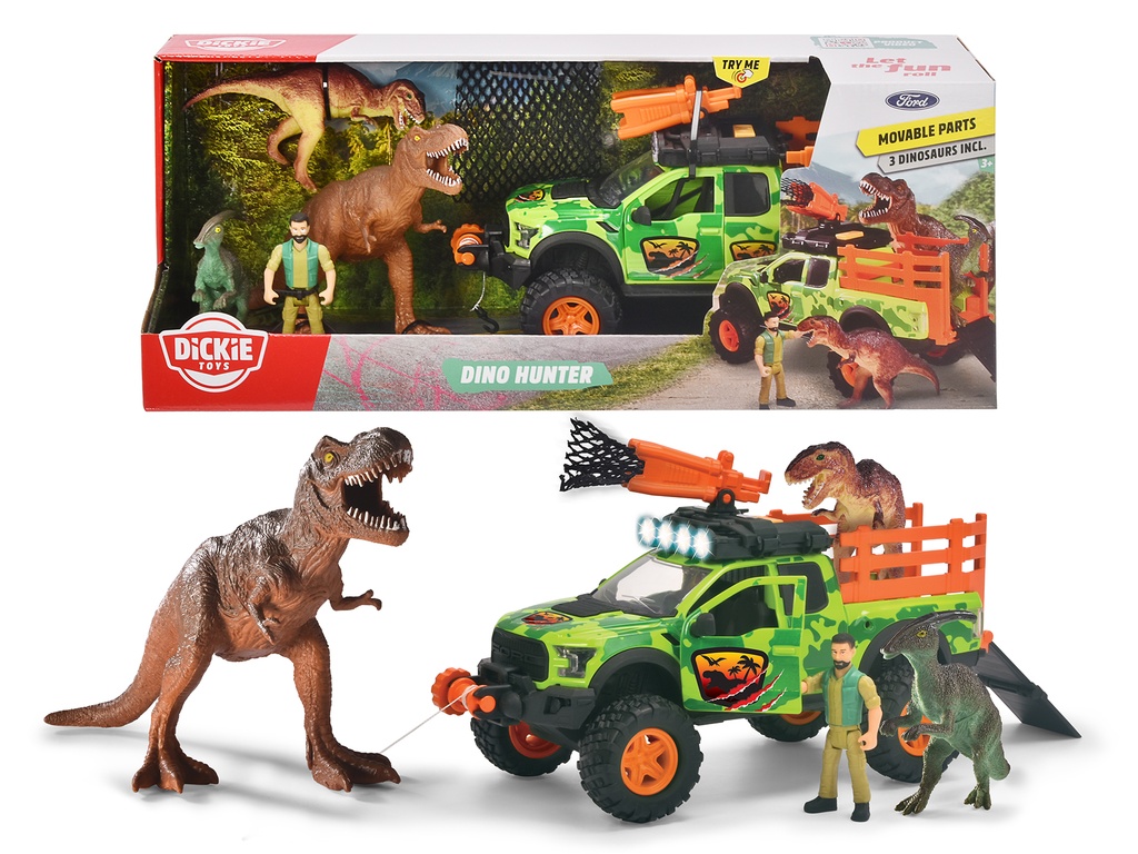 DICKIE CHASSEUR DE DINOSAURES 7/203837026 J23