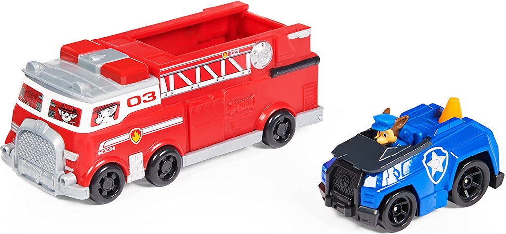 [222972SPI] PACK CAMION DE POMPIERS TRUE METAL 6063231